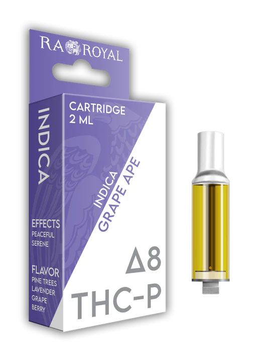 Delta 8 + THC-P Vape Cartridge By RA Royal CBD