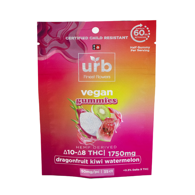 D10 + D8 Vegan Gummies By Urb