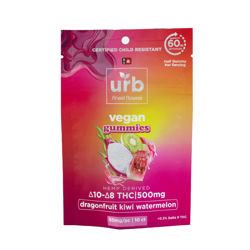 D10 + D8 Vegan Gummies By Urb