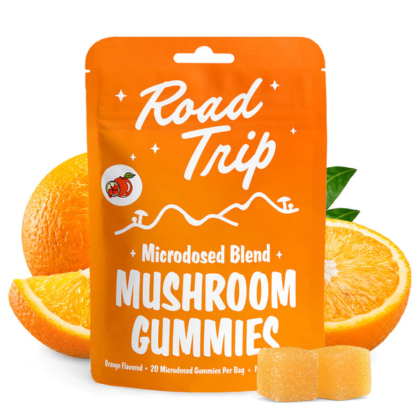 Microdosed Blend Mushroom Gummies By Road Trip