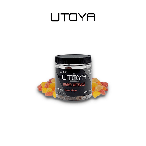 Delta 8 THC Organic Fruit Slices Gummies By Utoya
