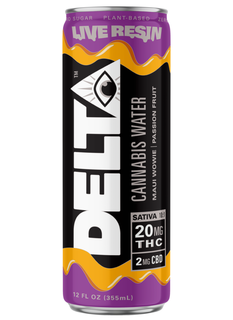 D8 Seltzer | Live Resin Delta 9 THC Cannabis Water 120mg - 4ct