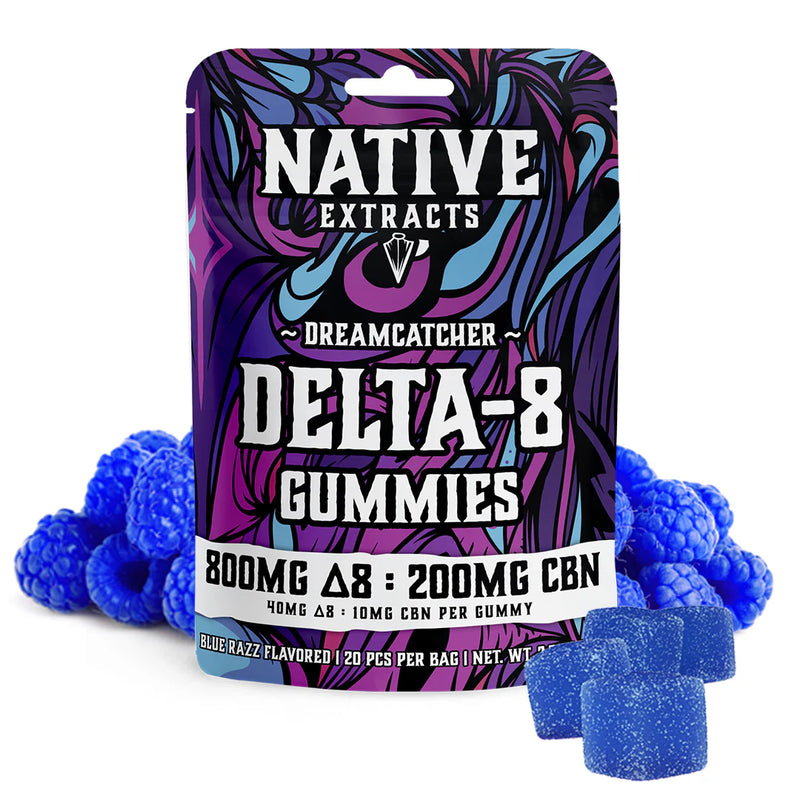 Delta 8 THC Vegan Gummies By Native Extracts