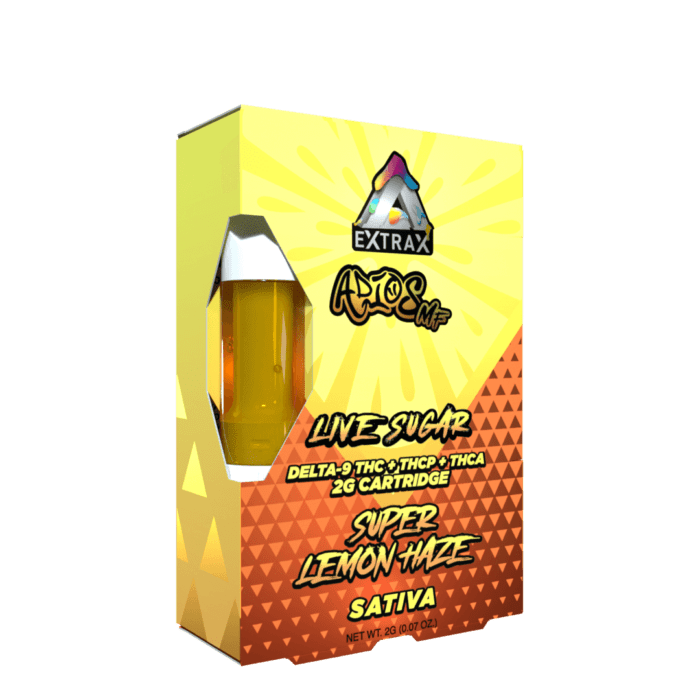 Adios MF D9 + THCP + THCA Live Sugar Cartridge By Delta Extrax