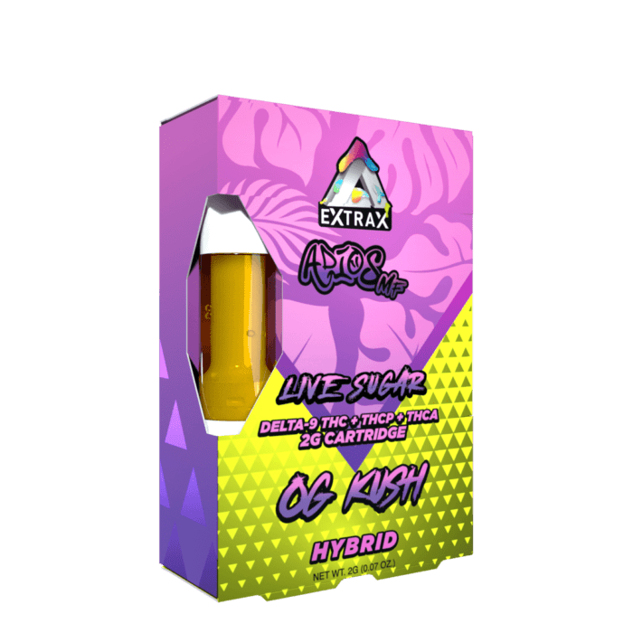 Adios MF D9 + THCP + THCA Live Sugar Cartridge By Delta Extrax