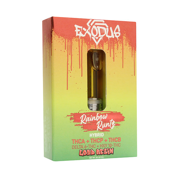 Exodus | Loud Resin THC-A + THC-P + THC-B + D6 + HXY 10 Zooted Cartridge - 2g