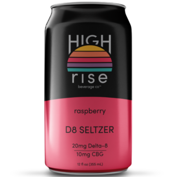 Delta 8 THC + CBG Seltzer By High Rise