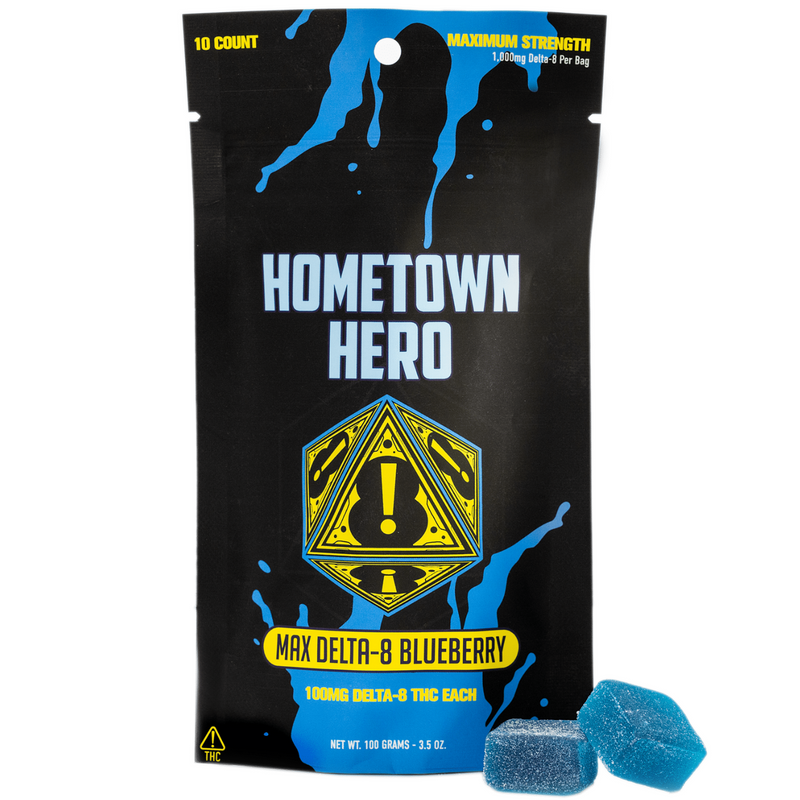 Delta 8 Max Gummies By Hometown Hero