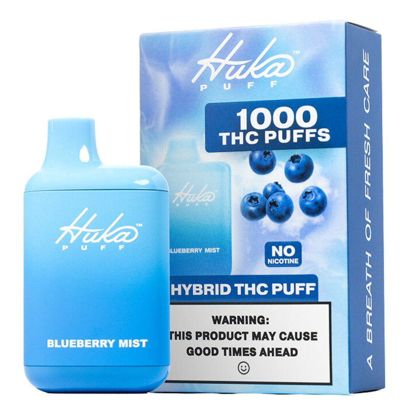 CBD + THC Puffs Disposable Vape By Huka Puff