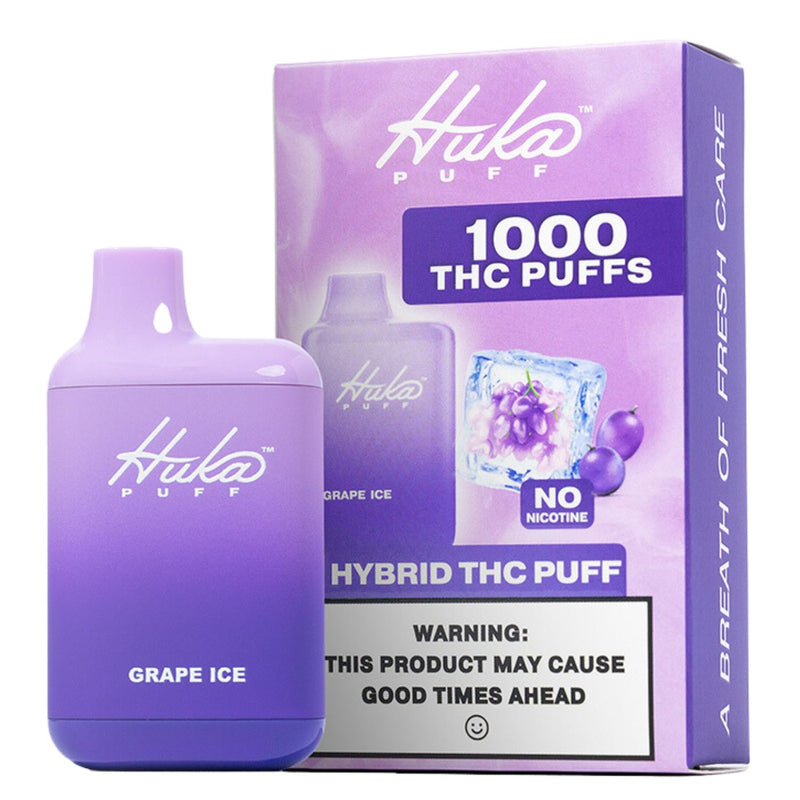 CBD + THC Puffs Disposable Vape By Huka Puff