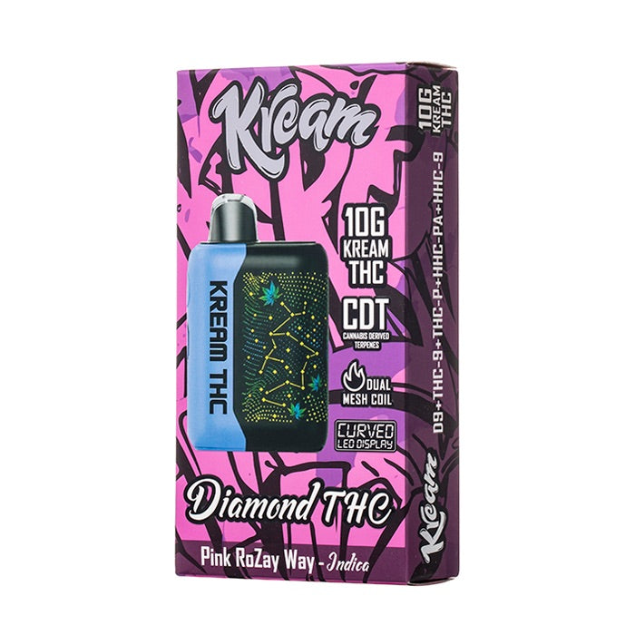 buy bulk kream disposable vape Kream Diamond THC Disposable 10G main image 1
