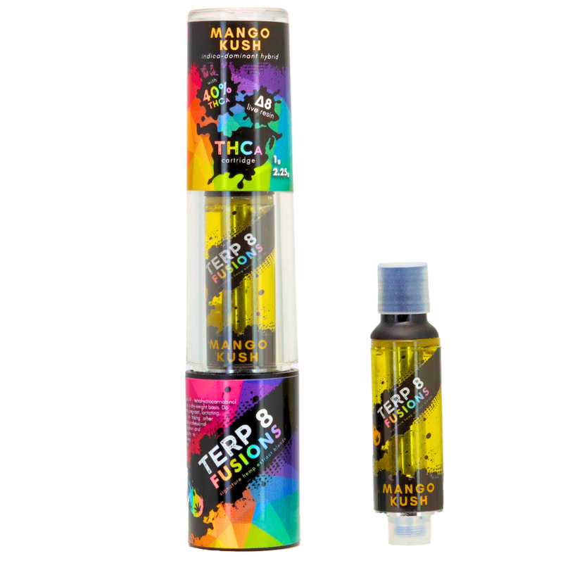 Live Resin Delta 8 + THC-A Cartridge By Terp 8