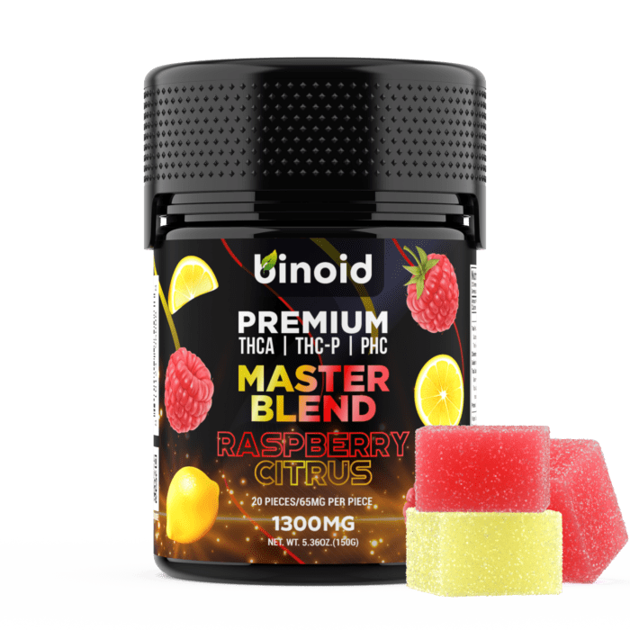 THC-A + THC-P + PHC Master Blend Gummies By Binoid