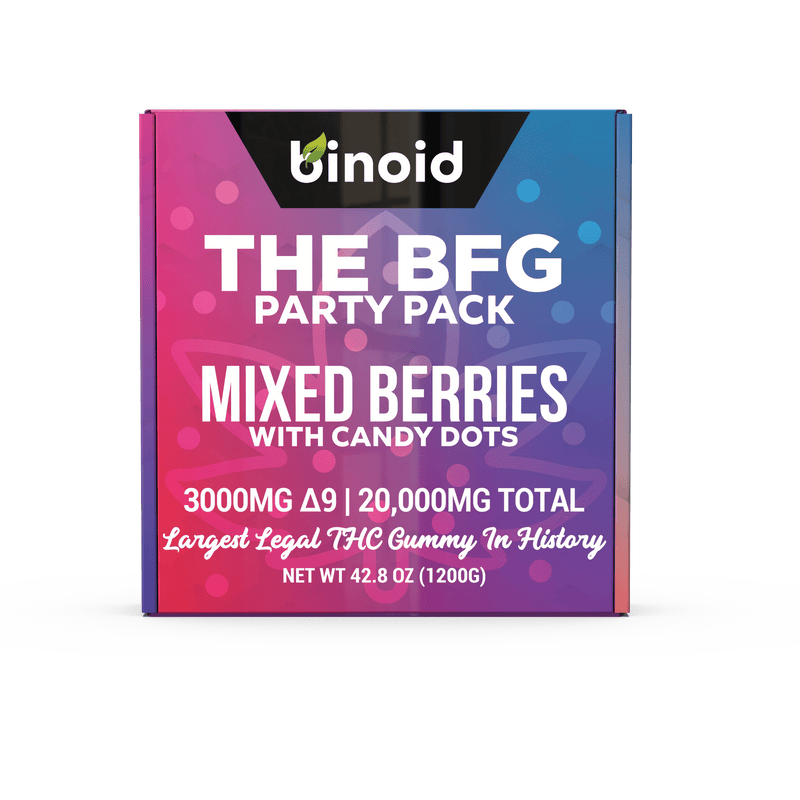 The BFG Candy Dots D9 + D8 Gummy By Binoid