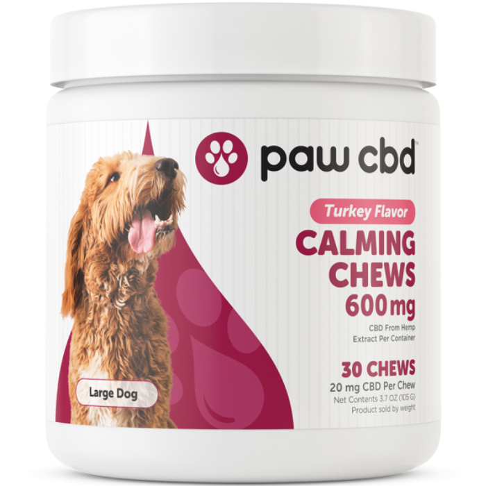 Calming CBD Dog Chews By Paw CBD