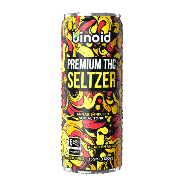 THC + CBD Good Vibes Seltzers By Binoid