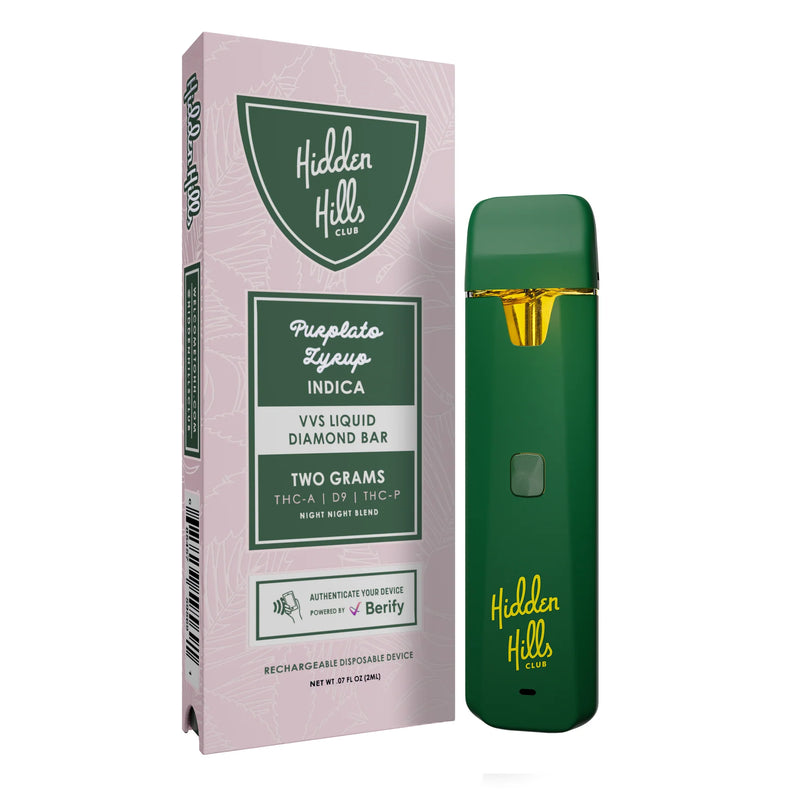 THC-A + THC-P Liquid Diamond Disposable By Hidden Hills