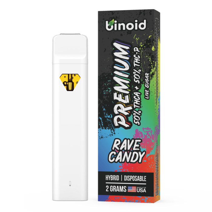 Live Sugar 50/50 THCA + THCP Disposable Vape By Binoid