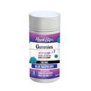 A jar of Royal Bitez Deep Sleep 15CT Gummies Blue Raspberry - BuyCBDHub