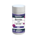 A jar of Royal Bitez Party 15CT Gummies Grape - BuyCBDHub
