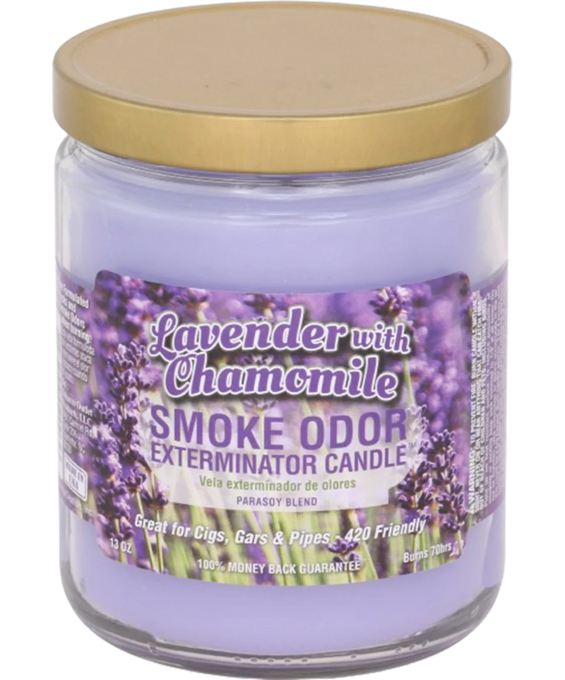 Smoke Odor Exterminator Candle Lavender & Chamomile By Tobacco Outlet Products