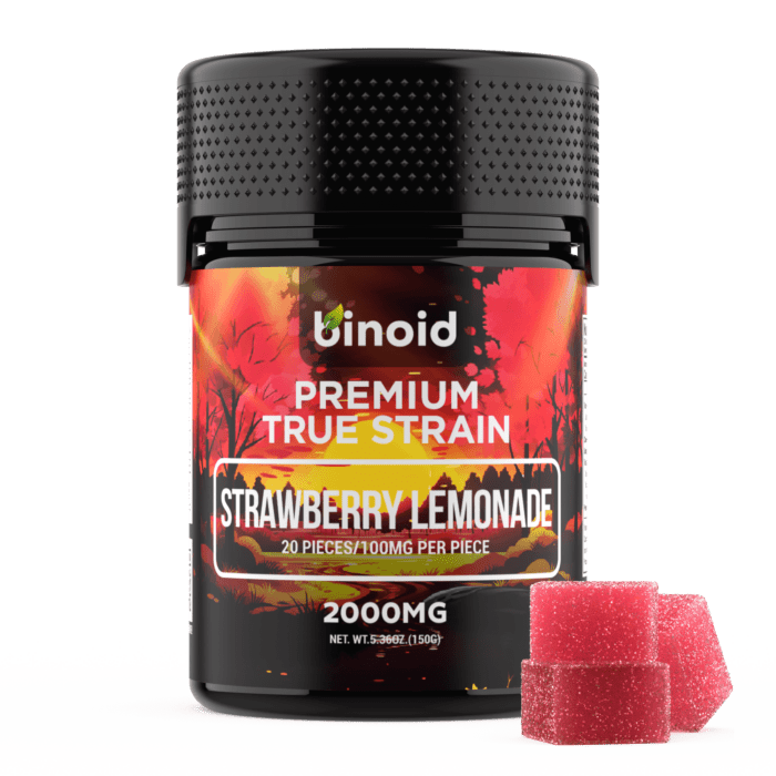 THC+ True Strain Gummies By Binoid