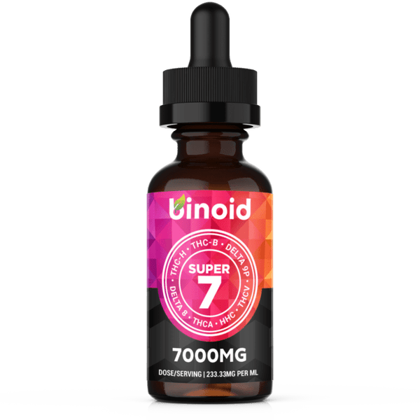 Delta 9P + HHC + THC-B + D8 + THC-A Super 7 Blend Tincture By Binoid