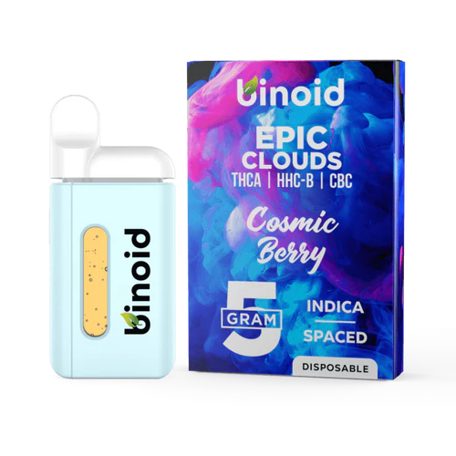 THC-A + HHC-B + CBC Epic Clouds Disposable By Binoid