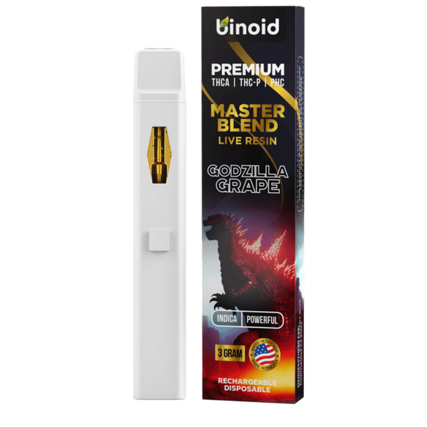 Live Resin THCP-O + THCH-O + PHC Master Blend Disposable By Binoid