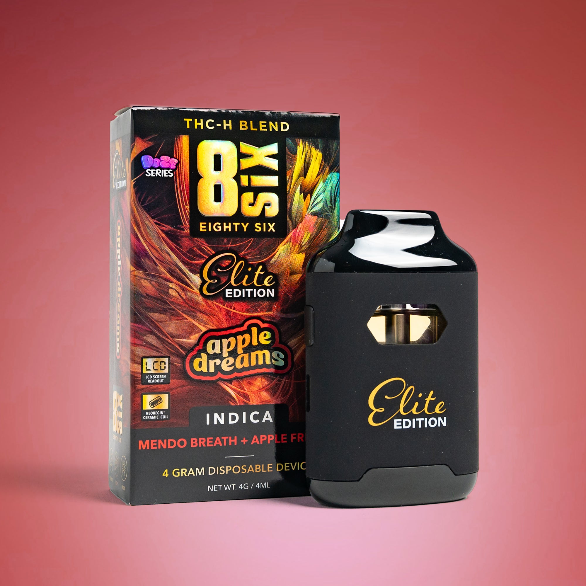 Eighty Six Elite Edition Live Resin THC Blend Disposable