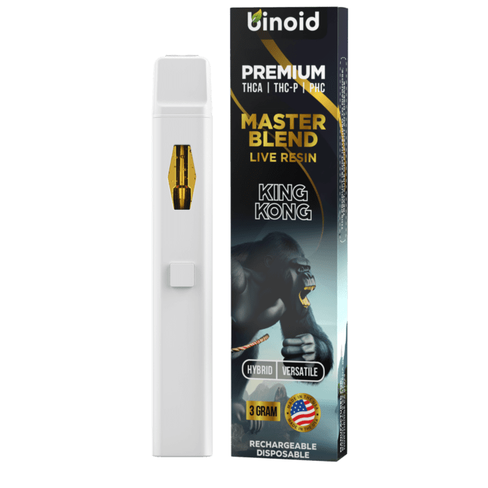 Live Resin THCP-O + THCH-O + PHC Master Blend Disposable By Binoid