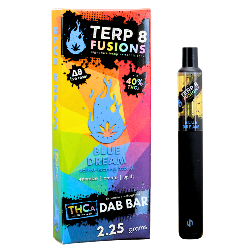 Live Resin Delta 8 + THC-A Disposable Vape Pen By Terp 8