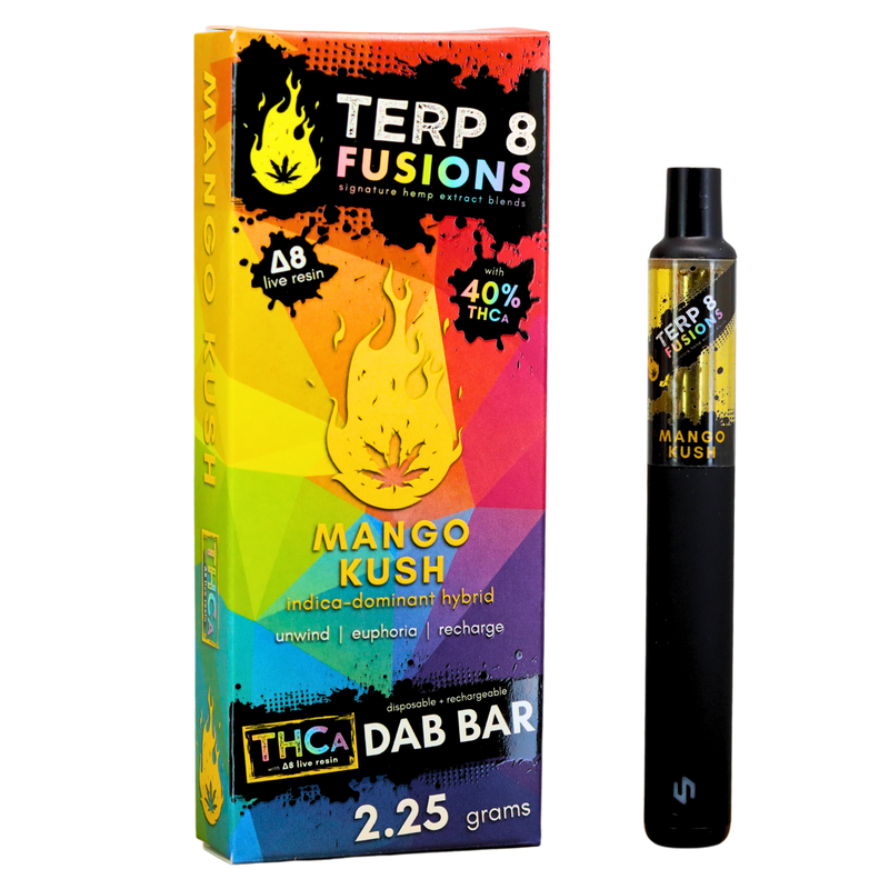 Live Resin Delta 8 + THC-A Disposable Vape Pen By Terp 8