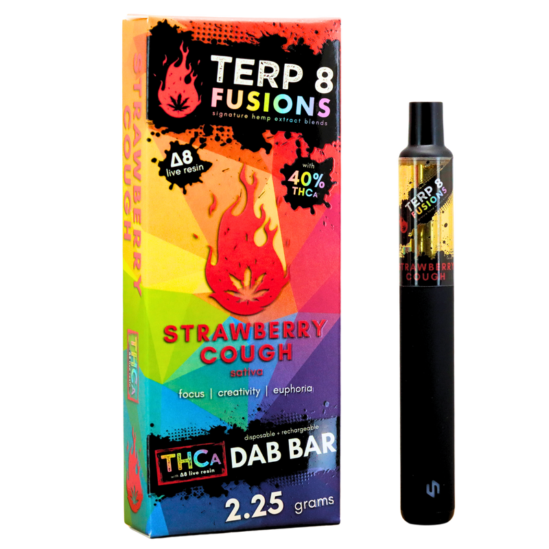 Live Resin Delta 8 + THC-A Disposable Vape Pen By Terp 8