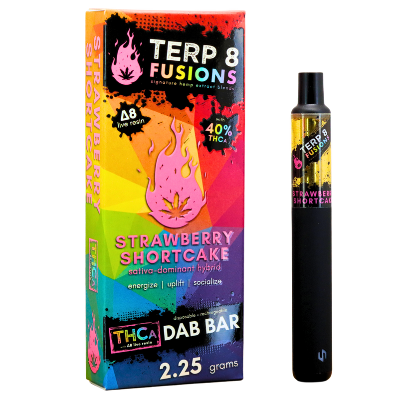 Live Resin Delta 8 + THC-A Disposable Vape Pen By Terp 8