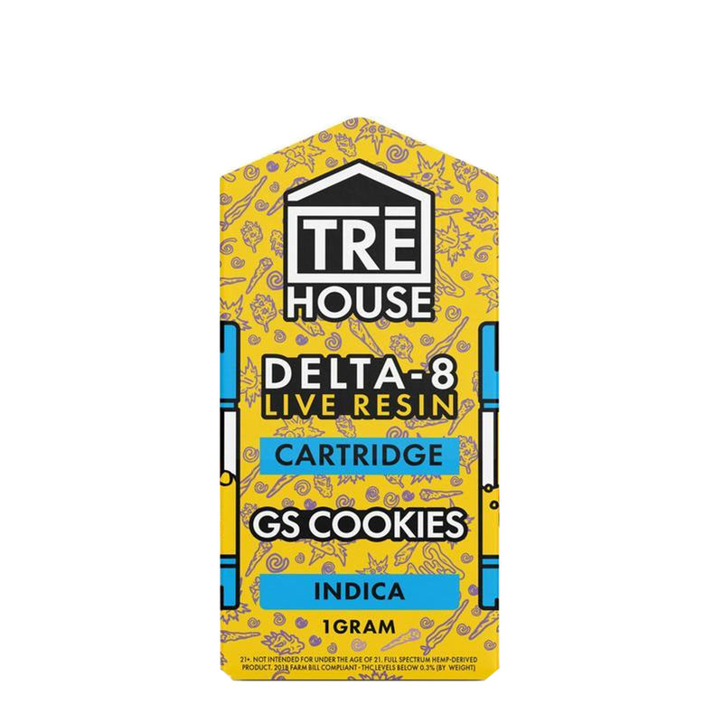 Live Resin Delta 8 THC Cartridge By TreHouse