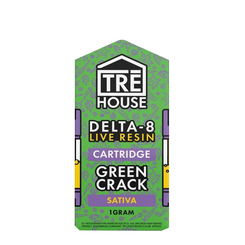 Live Resin Delta 8 THC Cartridge By TreHouse
