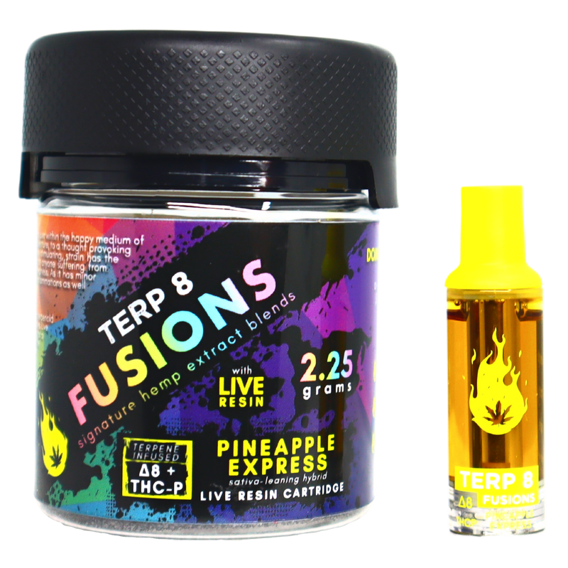 Delta 8 + THC-P Live Resin Cartridge By Terp 8