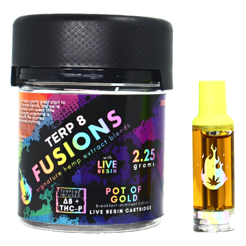 Delta 8 + THC-P Live Resin Cartridge By Terp 8