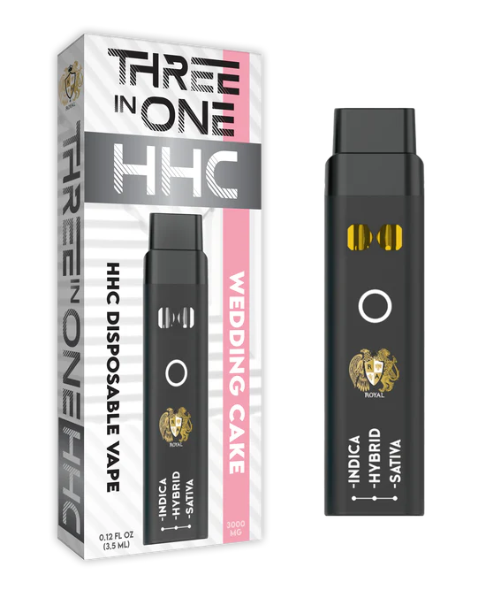 HHC Three Strains In One Disposable Vape By RA Royal CBD