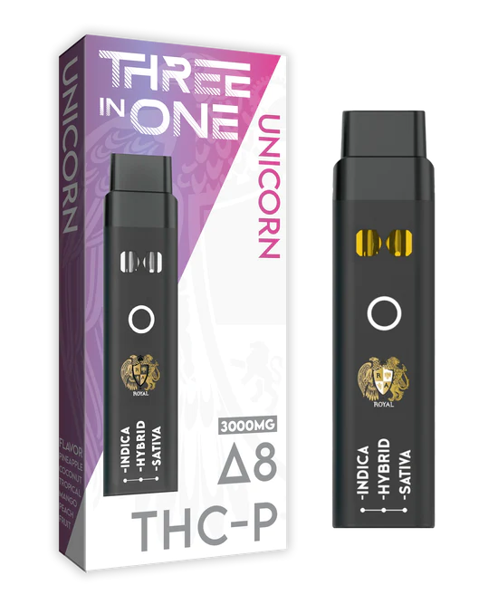 RA Royal CBD | Delta 8 + THC-P Three Strains In One Disposable Vape RA Royal CBD | Delta 8 + THC-P Three Strains In One Disposable Vape
