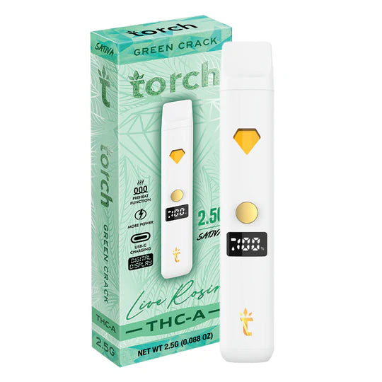 Live Rosin THC-A Disposable By Torch