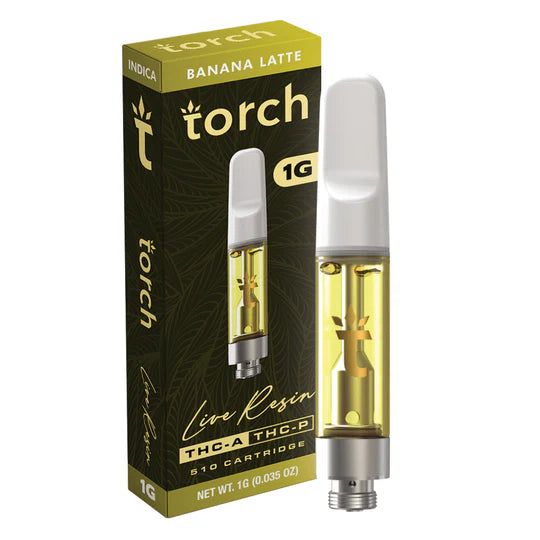 Live Resin THC-A + THC-P Cartridge By Torch