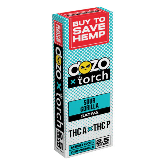 THC-P + THC-A Disposable By Torch & Dozo