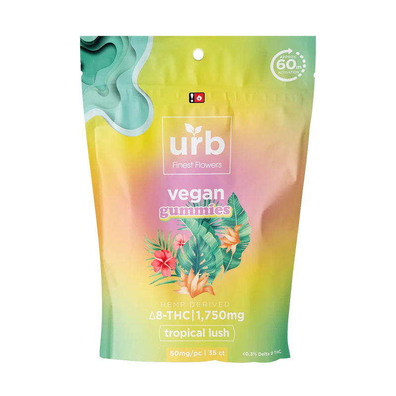 D10 + D8 Vegan Gummies By Urb