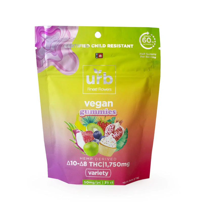 D10 + D8 Vegan Gummies By Urb