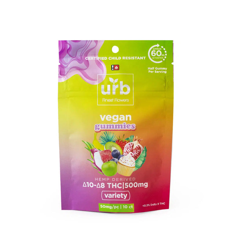 D10 + D8 Vegan Gummies By Urb