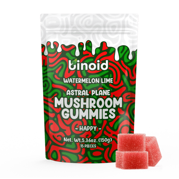 Astral Plane Mushroom + THC Gummies By Binoid