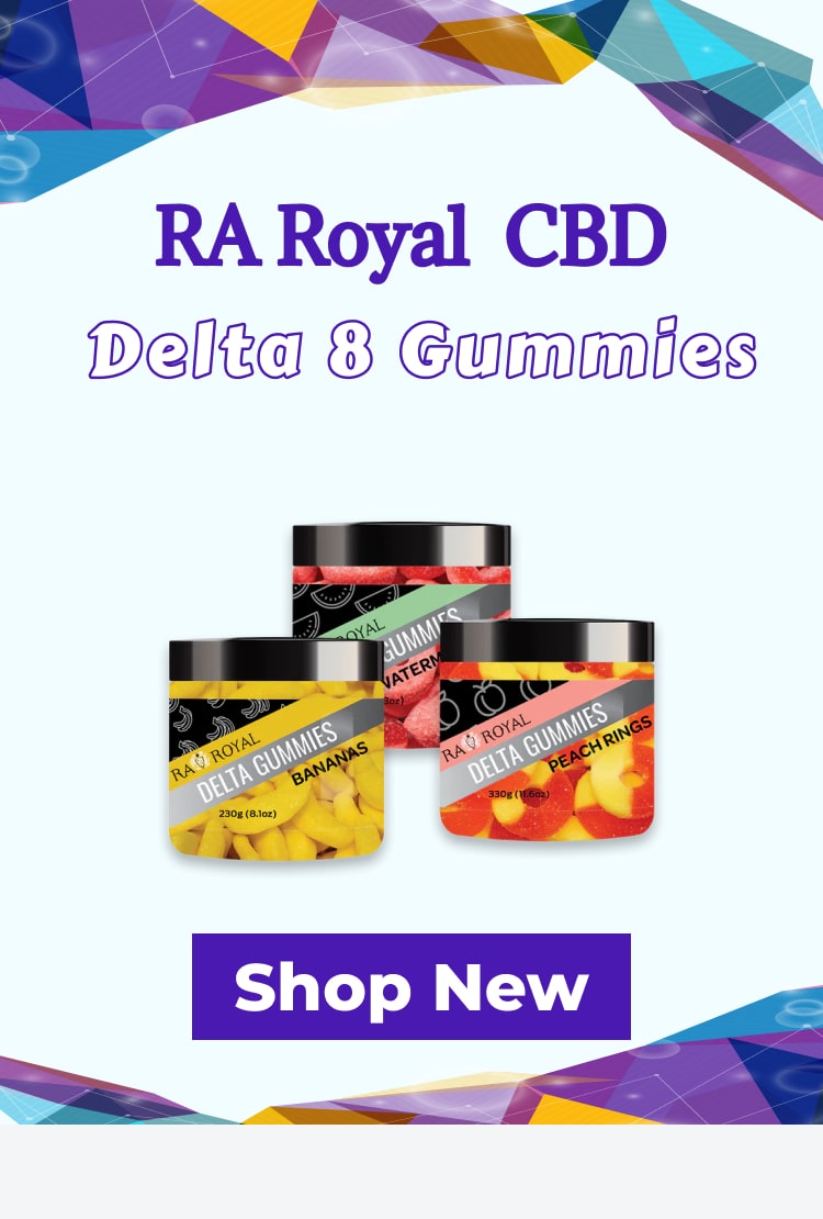 RA Royal CBD | Delta 8 THC Gummies - 1400mg
