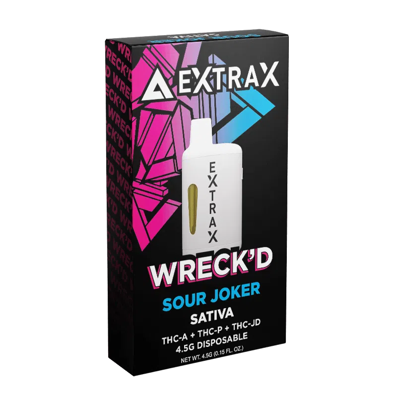 Delta Extrax | Live Resin THC-A + THC-P Wreck’d Disposable - 4.5g